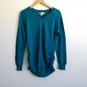 Motherhood Blue Sweater